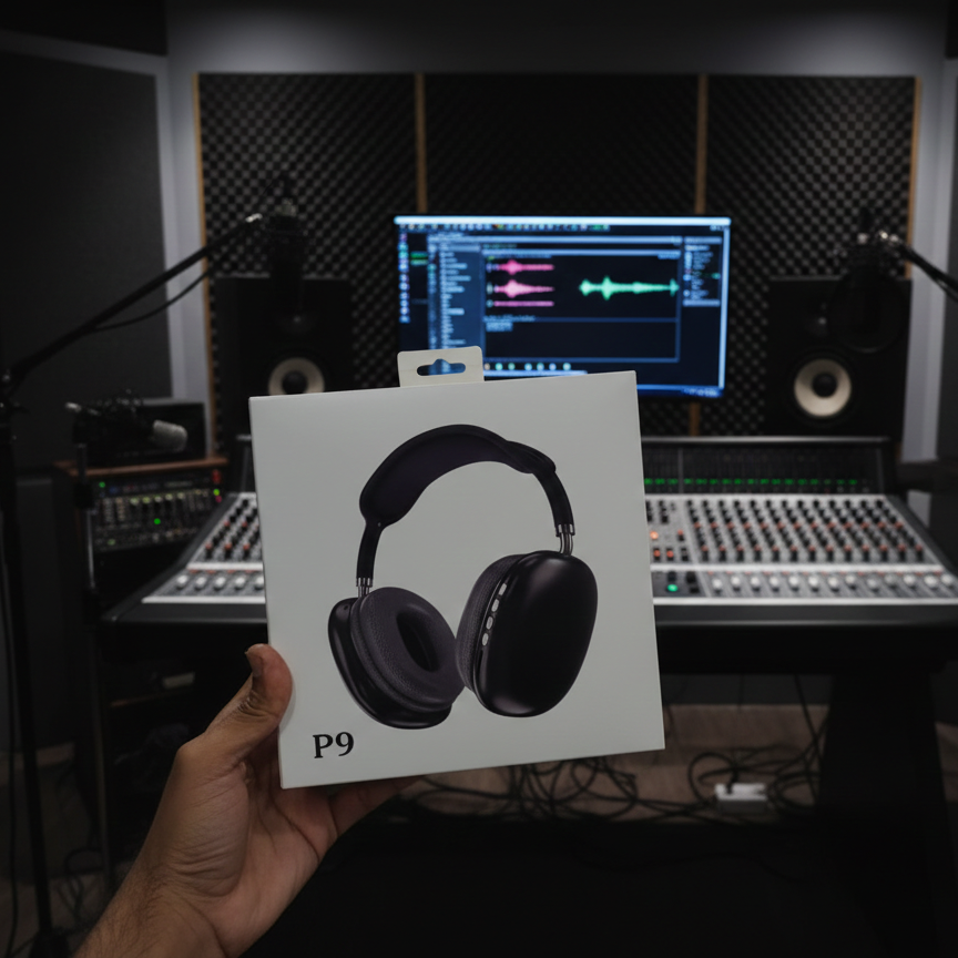P9 Wireless Bluetooth Headphones | Deep Bass Sound | Comfortable Fit & Long Battery Life